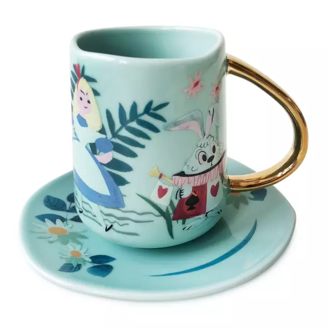 Disney Store Alice in Wonderland Mary Blair Teacup and Saucer Set ราคา 3,590 - บาท