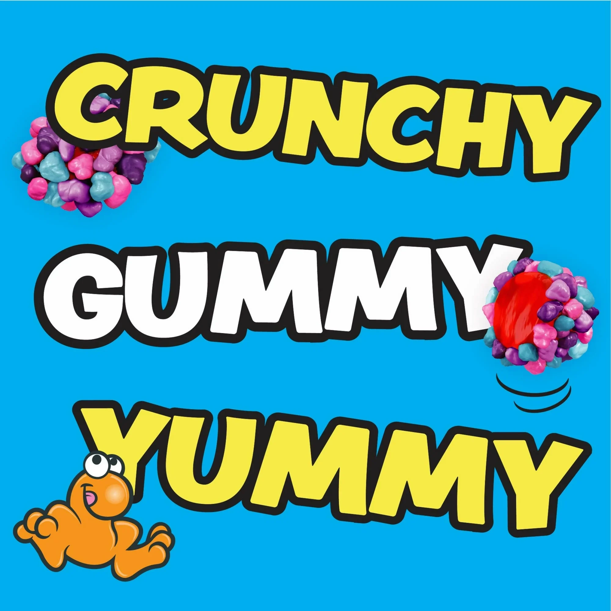 ใหม่ล่าสุด✨นำเข้าเองจาก🇺🇸 Nerds Gummy Clusters Very Berry ถุง 3 ออนซ์