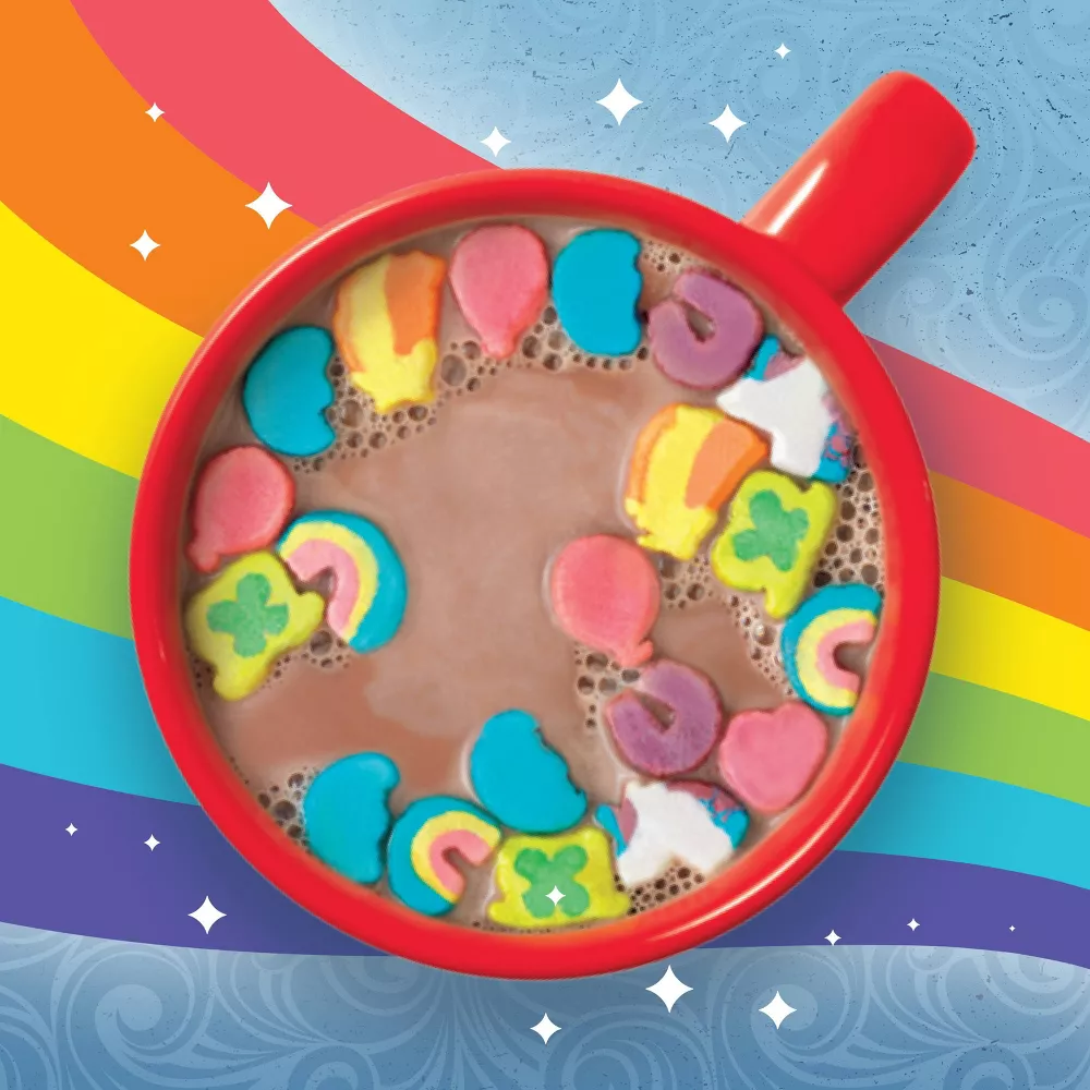 ช็อกโกแลตร้อนและมาร์ชเมลโลว์Swiss Miss Lucky Charms Hot Cocoa Mix ราคา 390 บาท