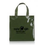 กระเป๋าหนังแก้วสีเขียวขี้ม้า