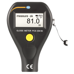 PCE รุ่นGM-80เครื่องวัดความเงา,Gloss Meter 60° with external gloss sensor 1000GU,Meas.range:100～1000GU