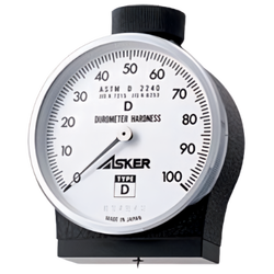 Asker รหัส Type-D เกจวัดและทดสอบความแข็งยางและพลาสติก,Asker durometer hardness tester type-D,hard rubber,plastic