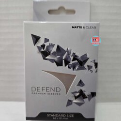 ซองคลุมสลีฟแวนการ์ด Defend D ใส-ขุ่น 100 ซอง Cover Sleeve