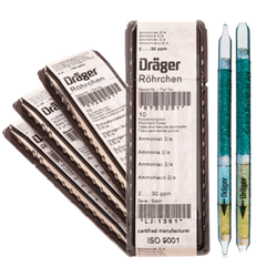 Dräger รหัส 8101891 หลอดวัดความเข้มข้นของก๊าซ , Gas detector tubes carbon disulfide 3/a , meas.range: 3～95 ppm , quantity: 10pcs/Box