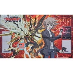 Playmat สนามแวนการ์ด แผ่นรองเล่น สนามผ้า ไค×ธันเดอร์เบรกดราก้อน