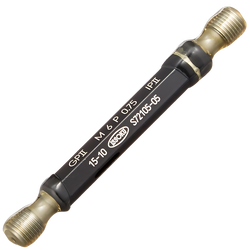 Issoku รหัสสินค้า M7.0P1.0-GPIP2 เกจวัดเกลียวในสำหรับวัดงานประกันคุณภาพมาตรฐานญี่ปุ่น,Thread plug gauge,taperlock type,M7.0x1.0-GPIP2,(JIS Class-2 for Inspection,metric coarse type),Go/NoGo set