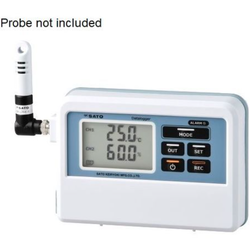 skSato รุ่น SK-L754 เครื่องวัดอุณหภูมิและความชื้นสัมพัทธ์,Datalogger (temperature and humidity,seperate probe),cat.no.8870-00