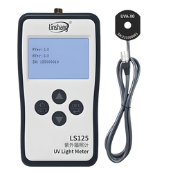 Linshang รหัส LS125-UVA-X0 เครื่องวัดค่าความเข้มแสงและยูวี,Light meter test Ultraviolet power UV intensity energy(with UVA-X0),meas.range:315～400nm