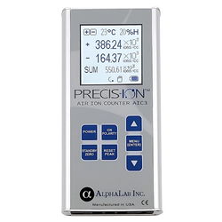 AlphaLab รหัส AIC3Pro เครื่องวัดปริมาณการปล่อยประจุไออนสำหรับมืออาชีพ,Precis-Ion air ion counter,Ion scale range:2million～200million ions/cc(Selectable)