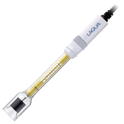 Horiba รหัสสินค้า 3551-10D หัววัดค่าการนำไฟฟ้าชนิดแก้ว,Low Conductivity /Pure water. Glass body, K=0.1 Platinum/Platinum black Conductivity cell, int. temperature sensor, 0.1µS-10mS/cm. ,(P/n: 3014081712 )