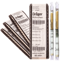 Dräger รหัส CH20601 หลอดวัดความเข้มข้นของก๊าซ , Gas detector tubes Carbon Monoxide 10/b , meas.range: 10 - 3,000 ppm , quantity: 10pcs/Box