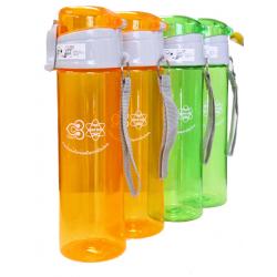 ขวดน้ำพลาสติก สกรีนโลโก้ สสวท