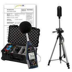 PCE รุ่น428-EKIT-ICA incl. ISO Calibration Certificate Outdoorเครื่องวัดระดับความดังของเสียงเดซิเบลDecibel Meter