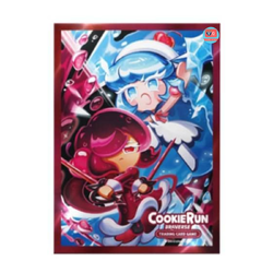 สลีฟ CookieRun Arena of Glory สีแดงฟ้า TCG Sleeves ซองใส่การ์ด