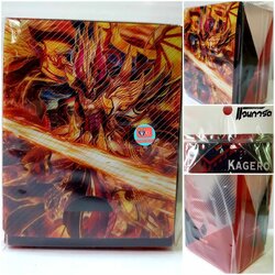 กล่องใส่การ์ด แวนการ์ด ลายเดอะครอส Deck Holder IF Vol.2 The X Vanguard คาเงโร่