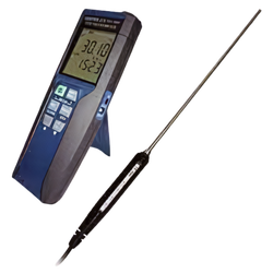 Center รุ่นCenter-375เครื่องวัดอุณหภูมิดิจิตอลความแม่นยำสูง,Digital thermometer(with prob:Pt100),Meas.range:-100～400°C