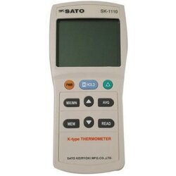 SK Sato รุ่น SK-1110 เครื่องวัดอุณหภูมิแสดงผลแบบดิจิตอล(ไม่รวมโพรบวัด),Digital thermometer(type K)Display Range -73.3～1371.0°C