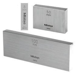 Mitutoyo รหัส 611625-531 เกจบล๊อคเดี่ยวแบบสี่เหลี่ยมเมตริกผลิตจากเหล็ก,Steel Individual metric rectangular gage block,(ISO,grade 0),length:15mm