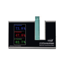 LingShang รหัส LS-183 เครื่องวัดการส่งผ่านแสงวัสดุสำหรับแผ่นฟิล์ม กระจก พลาสติก,Spectrum transmission meter film glass PMMA PC UV IR VL transmittance