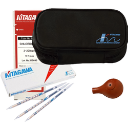 Kitagawa รหัส AS1-301 ชุดทดสอบการไหลของอากาศสำหรับการทดสอบเฉพาะจุด,Air flow indicator kit for spot test with one box of No.301 tube