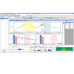 Rion รหัสสินค้า AS-70 ซอฟต์แวร์สำหรับวิเคราะห์รูปคลื่นเครื่องวัดเสียง,Waveform analysis software