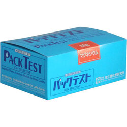 Kyoritsu รหัสสินค้า WAK-Mg ชุดทดสอบคุณภาพน้ำ,Packtest for magnesium & magnesium hardness,meas.range:0～82 mg/L,(Quantity:50pcs./box)