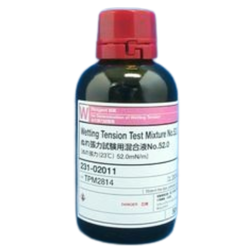 FujiFilmWako รหัสสินค้า NO.52.0-231-02011 น้ำยาทดสอบแรงตึงผิว, Wetting Tension Test Mixture for Determination of Wetting Tension NO.52.0,WAKO Cat.no. 231-02011,package:50mL