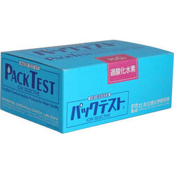 Kyoritsu รหัส Wak-H2O2 ชุดทดสอบคุณภาพน้ำค่าไฮโดรเจนเปอร์ออกไซด์,Packtest for Hydrogen Peroxide,Meas.range:0.05～5mg/L,Quantity(40Test/Box)