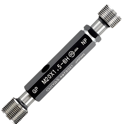 Ojiyas รหัส M4P0.7-GPNP-6H เกจวัดเกลียวในมาตรฐานสากลผลิตญี่ปุ่น,Thread plug gauge(ISO Standard,class GPNP-6H), M4X0.7-GPNP-6H ,Go/NoGo set
