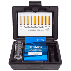 CHEMets รหัสสินค้าK-6720ชุดทดสอบคุณภาพน้ำค่าโมลิบเดต,Mo Molybdate Visual Kit,Meas.range:20～200ppm