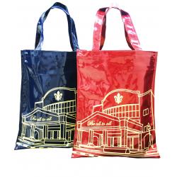 กระเป๋าหนังแก้วสีแดง