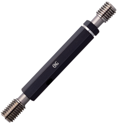 OSG รหัสสินค้าM3X0.5-6H-GPNPเกจวัดเกลียวในมาตรฐานสากล,Right hand metric thread plug gauge,M3x0.5 Class 6H,GPNP(Go/NoGo set)