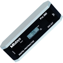 Mitutoyo รหัส 950-317 เครื่องวัดมุมโปรแทรคเตอร์แสดงผลแบบดิจิตอล,Pro 360 digital protractor,full 360° range(90°x4)