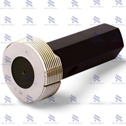 R6″-11 BSPTเกจวัดเกลียวในชนิดเกลียวเรียวมาตรฐานอังกฤษ,British Standard Pipe Taper Thread Plug Gauge Set,w/handle,BSPT-R6”x11,Go-NoGo