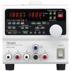 Texio รุ่น PW8-3AQP เครื่องจ่ายไฟกระแสตรงปรับค่าได้แบบ4เอาต์พุตMulti-output DC regulated power supply/Output(0～8Volt/0～3Amp)
