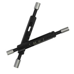 Ø3H7(+0/+10)เกจกลมสำหรับวัดรูในขนาด3mm.Go-NoGoชิ้นเดียวกันค่าความละเอียด(±0.001)Cylindrical-Plug/Gauge-H7