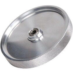 NidecShimpo FPM-12-KMW 12" Circumference Knurled Aluminum Measuring Wheel for Digital Tachometers