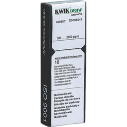 Uniphos Kwik-Draw รหัส D5085827 หลอดวัดปริมาณความเข้มข้นก๊าซ,Gas detector tubes for Hydrogen Sulfide,measurement range: 100～4,000 ppm quantity: (10 per box)