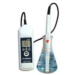 Omega CDH45 เครื่องวัดความเค็ม/ Handheld Salinity Meter