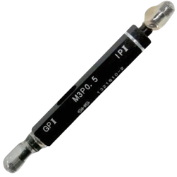 Sokuhansha(SHS) รหัสสินค้า M2P0.4-6H เกจวัดเกลียวในมาตรฐานสากล,Metric Thread Plug Gauge,M2x0.4-GRNR-6H(Go&NoGo)