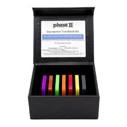 Phase2 รุ่นPHT950-25แผ่นทดสอบความแข็งสำหรับยาง,Shore A master test block kit(7pcs. Set)