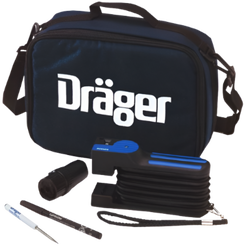 Dräger รหัส Accuro-8317186 ปั๊มวัดสำหรับหลอดวัดความเข้มข้นแก๊สบรรจุในกระเป๋าผ้า,Hand Pump kit ,soft side hand pump kit with nylon case