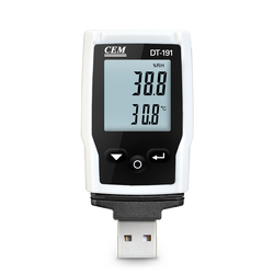CEM รุ่นDT-191Bเครื่องวัดบันทึกอุณหภูมิความชื้นและความกดอากาศTemperature&Humidity Data Logger,Temp.range:-40～70℃/-40～158℉