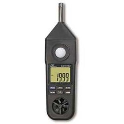 Lutron รุ่นLM-8102เครื่องวัดความเร็วลม,Anemometer Digital(5-1)Anemometer,Temperature,Humidity,Sound Level Meter,Light Thermometer