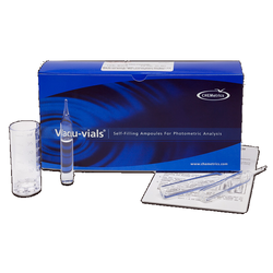 CHEMets รหัสสินค้าK-6701ชุดทดสอบคุณภาพน้ำค่าโมลิบเดต,Mo Molybdate Visual Kit,Meas.range:0～7ppm