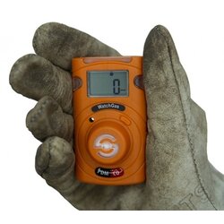 WatchGas PDM Disposable Single Gas Detector - O2, CO, H2S, SO2, NH3, H2 or NO2