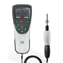 CEM รุ่น DT-8321 เครื่องบันทึกข้อมูลอุณหภูมิจุดน้ำค้างแบบมือถือ,Hand-held dewpoint meter data logger,meas.range:-70～30 °C(-94～86°F)