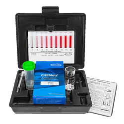 CHEMets รหัสสินค้าK-6909Aชุดทดสอบคุณภาพน้ำค่าไนไทรต์,Nitrate Test Kit Visual Kit,Meas.range:0～225ppm