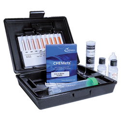 CHEMets รหัสสินค้าK-6002ชุดทดสอบคุณภาพน้ำค่าเหล็กในน้ำเกลือ,Iron in Brine Visual Kit,Meas.range:0～100&100～1000mg/L