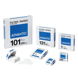Advantec รหัสสินค้าNo.2-110mm.กระดาษกรอง,Quantitative filter paper(100 sheets)00021110